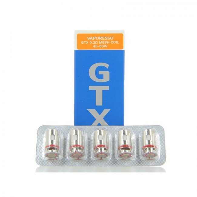 Vaporesso | GTX Coils for PM80 Kit / GTX Tank / SWAG PX80 | Pack of 5 - Dr Vapes
