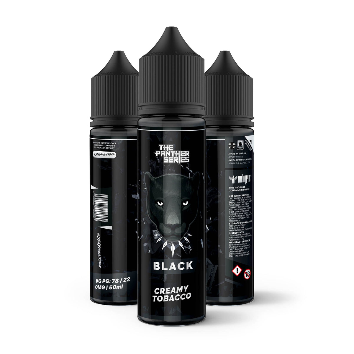 The Black Panther Short Fill | Dr. Vapes — Dr Vapes