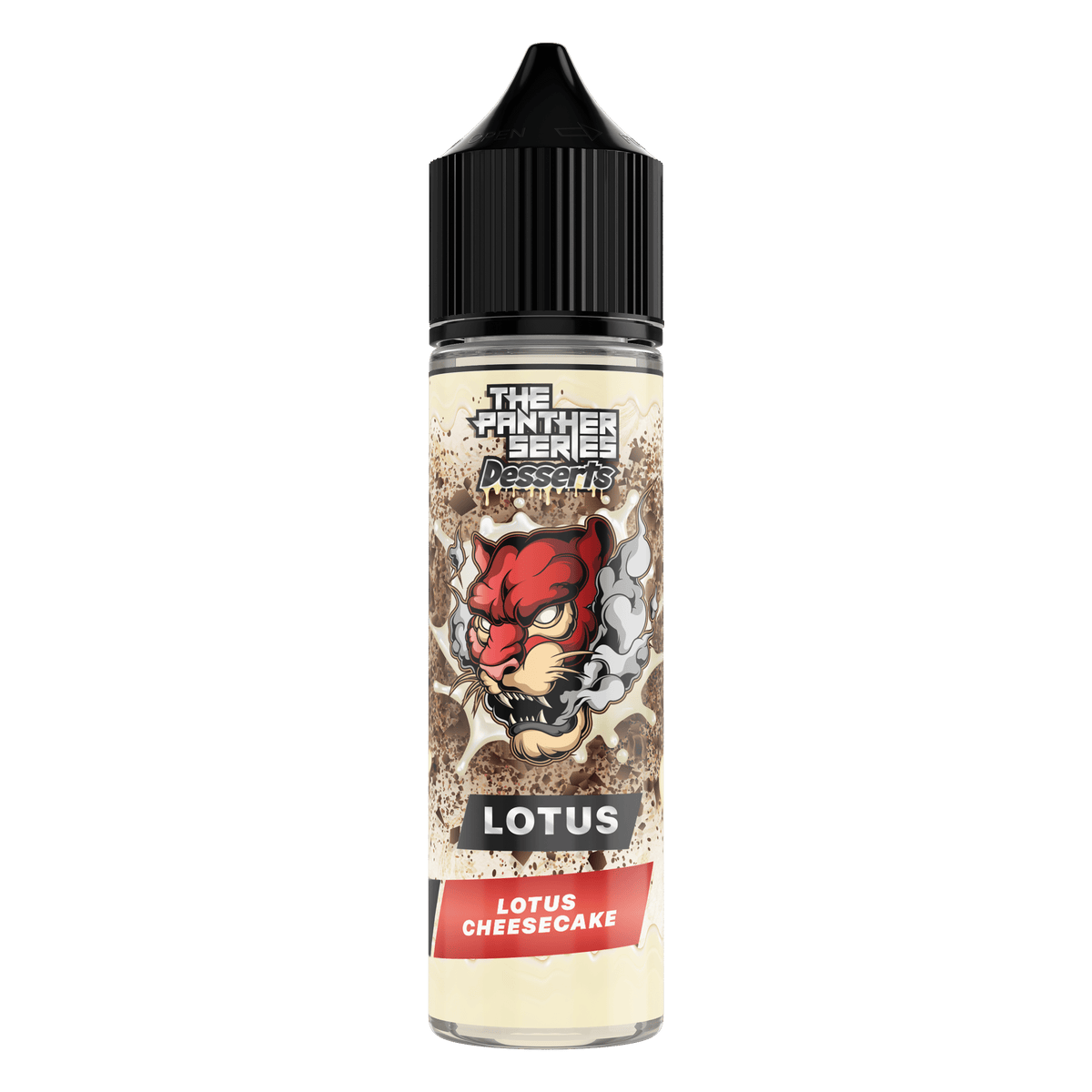 Panther Series Lotus Cheesecake 60Ml 1 Panther Series Desserts Lotus Cheesecake 60Ml: Indulge!